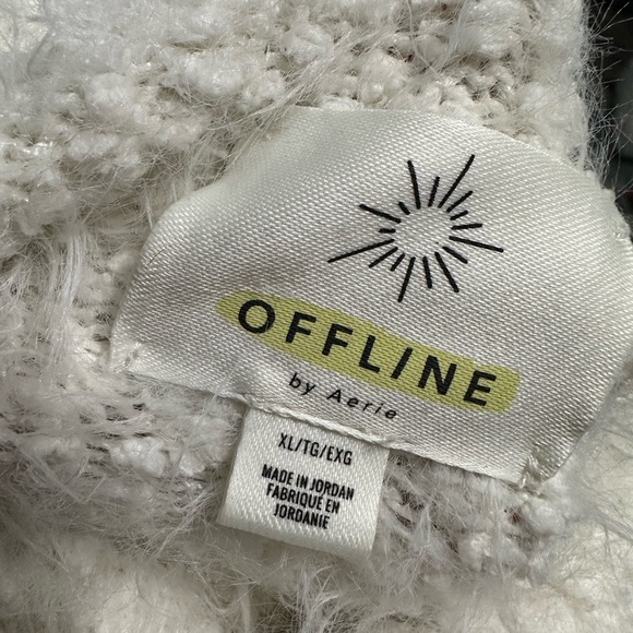 AUTHENTIC AERIE OVERSIZED TURTLENECK SWEATER SIZE XL - Picture 3 of 4